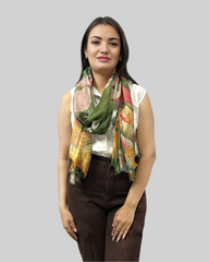 Vellon Micro Modal Print in Green