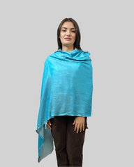 The Belmont Modal Reversible Scarf in Blue