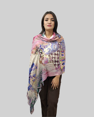 Vellon Micro Modal Print in Purple