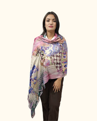 Vellon Micro Modal Print in Purple