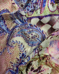 Vellon Micro Modal Print in Purple