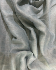 The Windsor Wool and Silk Scarf in Grey