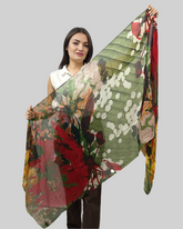 Vellon Micro Modal Print in Green