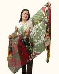 Vellon Micro Modal Print in Green