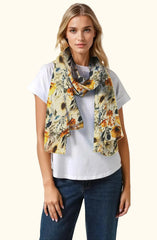 Vellon Micro Modal Print in Yellow