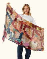 Vellon Micro Modal Print in Brown