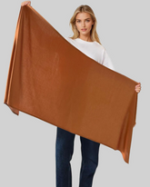 The Belmont Modal Reversible Scarf in Brown