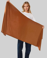 The Belmont Modal Reversible Scarf in Brown
