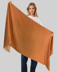 The Belmont Modal Reversible Scarf in Orange