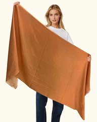 The Belmont Modal Reversible Scarf in Orange