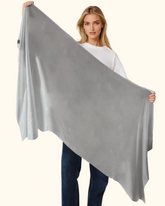 Whispers in Cotton: A Tale of Timeless Grace in Light Grey