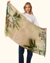 Vellon Micro Modal Print in Gold