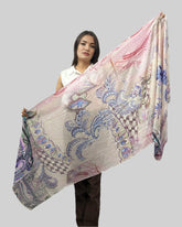 Vellon Micro Modal Print in Purple