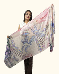 Vellon Micro Modal Print in Purple