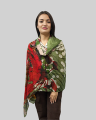 Vellon Micro Modal Print in Green