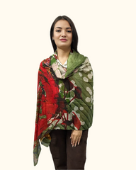Vellon Micro Modal Print in Green
