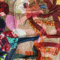 Vellon Micro Modal Print in Brown