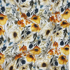 Vellon Micro Modal Print in Yellow