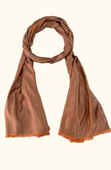 The Belmont Modal Reversible Scarf in Brown
