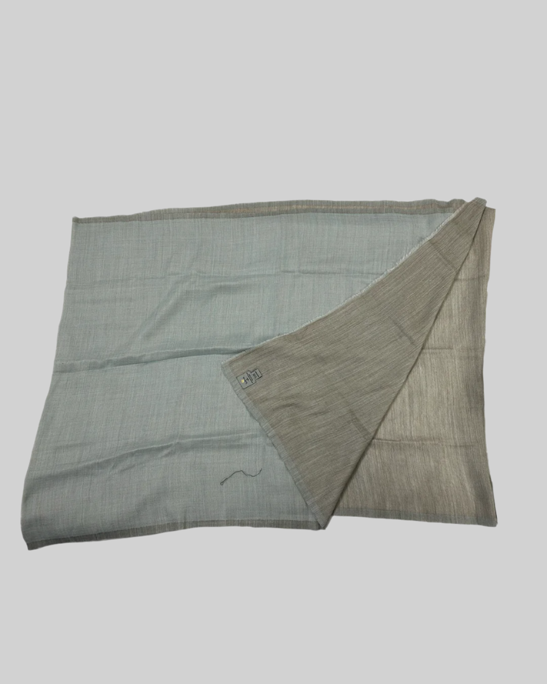 The Windsor Wool and Silk Scarf in Grey