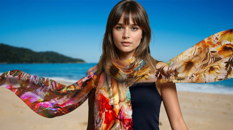 dark color scarf