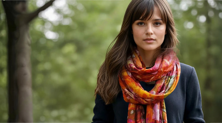 red scarf