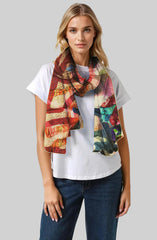 Vellon  Micro Modal Print  in Brown