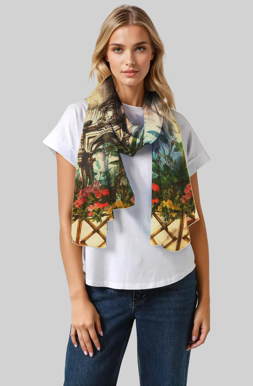 Vellon  Micro Modal Print  in Gold
