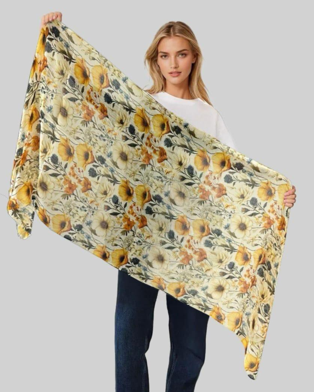 Vellon  Micro Modal Print  in Yellow