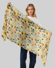 Vellon  Micro Modal Print  in Yellow